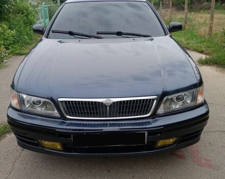 Синий Ниссан Максима, объемом двигателя 2.99 л и пробегом 305 тыс. км за 3300 $, фото 1 на Automoto.ua