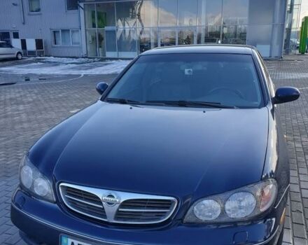 Синий Ниссан Максима, объемом двигателя 2 л и пробегом 139 тыс. км за 7000 $, фото 1 на Automoto.ua