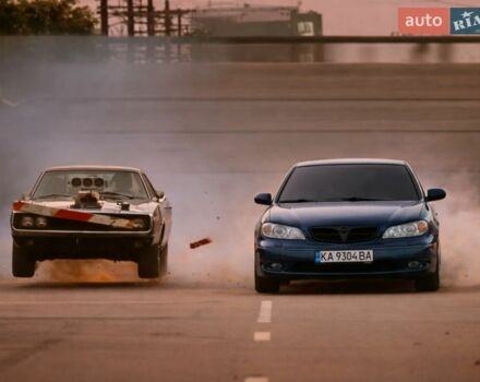 Синій Ніссан Максіма, об'ємом двигуна 2 л та пробігом 450 тис. км за 4350 $, фото 1 на Automoto.ua