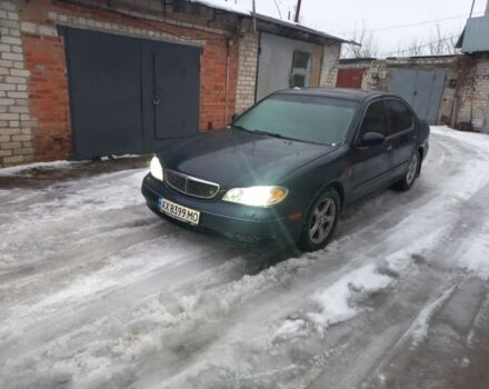 Синий Ниссан Максима, объемом двигателя 2 л и пробегом 290 тыс. км за 2000 $, фото 1 на Automoto.ua