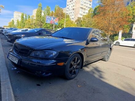 Синий Ниссан Максима, объемом двигателя 3 л и пробегом 297 тыс. км за 3200 $, фото 1 на Automoto.ua