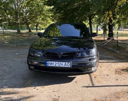 Синий Ниссан Максима, объемом двигателя 3 л и пробегом 308 тыс. км за 2700 $, фото 1 на Automoto.ua