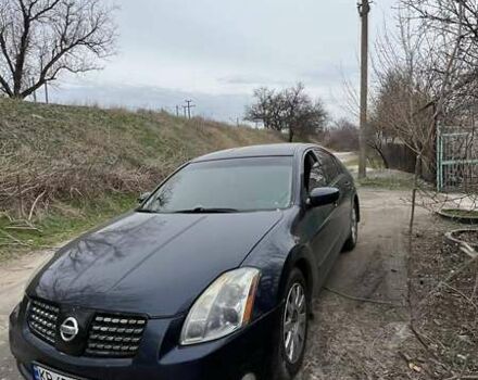 Синій Ніссан Максіма, об'ємом двигуна 3.5 л та пробігом 95 тис. км за 4500 $, фото 1 на Automoto.ua