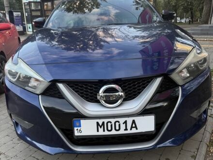 Синий Ниссан Максима, объемом двигателя 3.5 л и пробегом 183 тыс. км за 12800 $, фото 1 на Automoto.ua