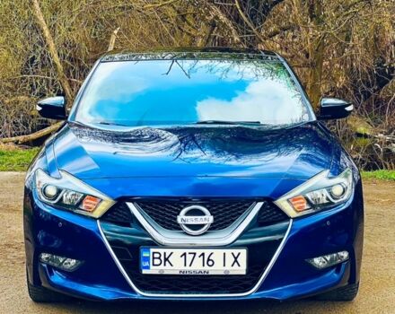 Синий Ниссан Максима, объемом двигателя 3.5 л и пробегом 210 тыс. км за 12100 $, фото 1 на Automoto.ua