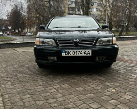 Зелений Ніссан Максіма, об'ємом двигуна 2 л та пробігом 200 тис. км за 1800 $, фото 1 на Automoto.ua