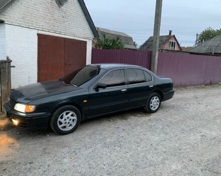 Зеленый Ниссан Максима, объемом двигателя 2 л и пробегом 444 тыс. км за 1500 $, фото 1 на Automoto.ua