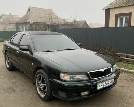 Зеленый Ниссан Максима, объемом двигателя 3 л и пробегом 220 тыс. км за 2700 $, фото 1 на Automoto.ua