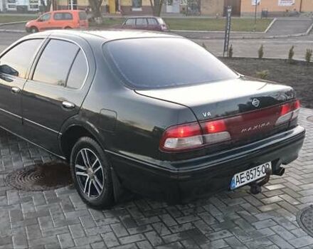 Зеленый Ниссан Максима, объемом двигателя 3 л и пробегом 250 тыс. км за 3700 $, фото 1 на Automoto.ua