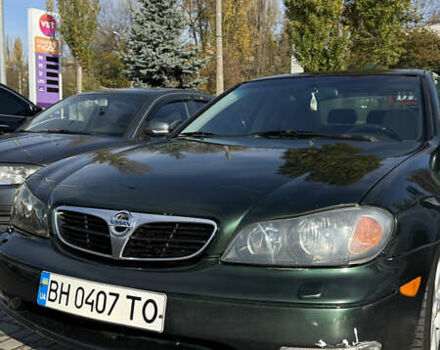 Зеленый Ниссан Максима, объемом двигателя 2 л и пробегом 560 тыс. км за 4000 $, фото 1 на Automoto.ua