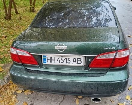 Ніссан Максіма 2002 у Одесі на Automoto.ua Зелений Ніссан Максіма, об'ємом двигуна 3 л та пробігом 281 тис. км за 3600 $, фото 2 на Automoto.ua