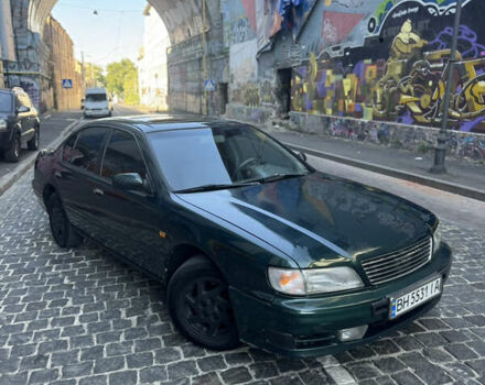 Зеленый Ниссан Максима, объемом двигателя 3 л и пробегом 330 тыс. км за 1950 $, фото 1 на Automoto.ua