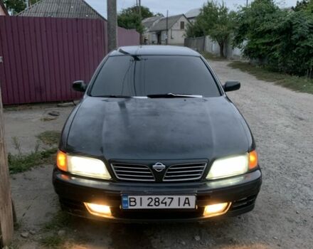 Зеленый Ниссан Максима, объемом двигателя 2 л и пробегом 444 тыс. км за 1500 $, фото 1 на Automoto.ua