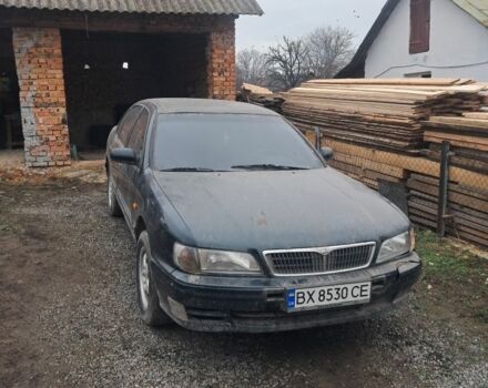 Зеленый Ниссан Максима, объемом двигателя 3 л и пробегом 250 тыс. км за 999 $, фото 1 на Automoto.ua