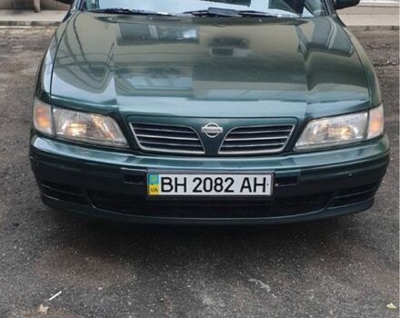 Зеленый Ниссан Максима, объемом двигателя 3 л и пробегом 174 тыс. км за 3495 $, фото 1 на Automoto.ua