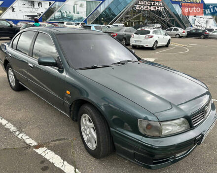 Зеленый Ниссан Максима, объемом двигателя 3 л и пробегом 326 тыс. км за 3700 $, фото 1 на Automoto.ua
