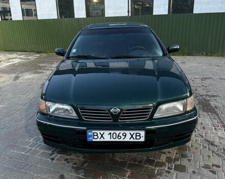 Зеленый Ниссан Максима, объемом двигателя 2 л и пробегом 325 тыс. км за 2900 $, фото 1 на Automoto.ua