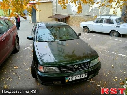Зеленый Ниссан Максима, объемом двигателя 2 л и пробегом 430 тыс. км за 1700 $, фото 1 на Automoto.ua
