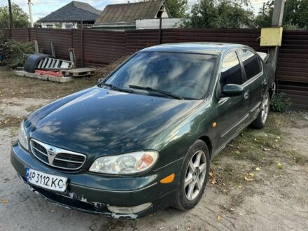 Зелений Ніссан Максіма, об'ємом двигуна 3 л та пробігом 230 тис. км за 999 $, фото 1 на Automoto.ua