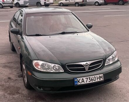 Зеленый Ниссан Максима, объемом двигателя 3 л и пробегом 290 тыс. км за 3500 $, фото 1 на Automoto.ua