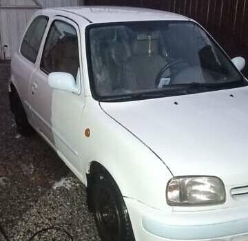 Белый Ниссан Микра, объемом двигателя 1 л и пробегом 200 тыс. км за 1800 $, фото 2 на Automoto.ua