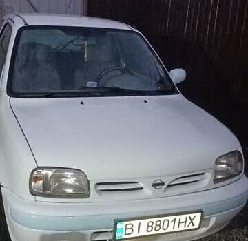 Белый Ниссан Микра, объемом двигателя 1 л и пробегом 200 тыс. км за 1800 $, фото 1 на Automoto.ua