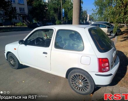 Белый Ниссан Микра, объемом двигателя 1 л и пробегом 150 тыс. км за 2800 $, фото 3 на Automoto.ua