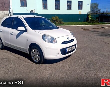 Белый Ниссан Микра, объемом двигателя 1.2 л и пробегом 68 тыс. км за 7999 $, фото 1 на Automoto.ua