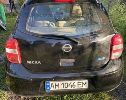 Черный Ниссан Микра, объемом двигателя 1.2 л и пробегом 138 тыс. км за 6500 $, фото 5 на Automoto.ua