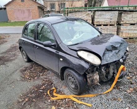 Черный Ниссан Микра, объемом двигателя 1.2 л и пробегом 170 тыс. км за 1800 $, фото 3 на Automoto.ua