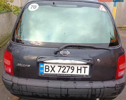 Чорний Ніссан Мікра, об'ємом двигуна 1 л та пробігом 188 тис. км за 2200 $, фото 3 на Automoto.ua