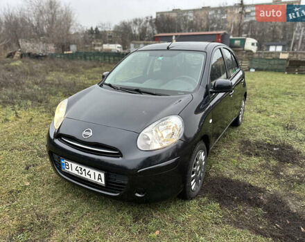 Черный Ниссан Микра, объемом двигателя 1.2 л и пробегом 113 тыс. км за 6500 $, фото 1 на Automoto.ua