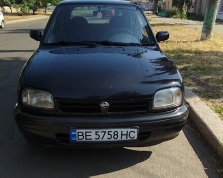 Чорний Ніссан Мікра, об'ємом двигуна 1 л та пробігом 170 тис. км за 2800 $, фото 1 на Automoto.ua
