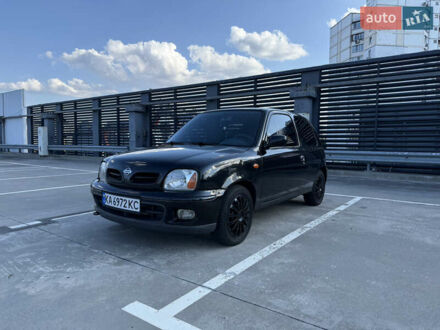 Черный Ниссан Микра, объемом двигателя 1 л и пробегом 219 тыс. км за 2500 $, фото 1 на Automoto.ua