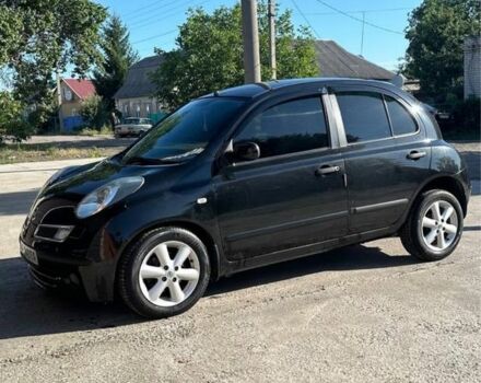 Черный Ниссан Микра, объемом двигателя 1.2 л и пробегом 168 тыс. км за 6795 $, фото 1 на Automoto.ua