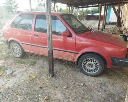 Красный Ниссан Микра, объемом двигателя 1 л и пробегом 2 тыс. км за 815 $, фото 2 на Automoto.ua