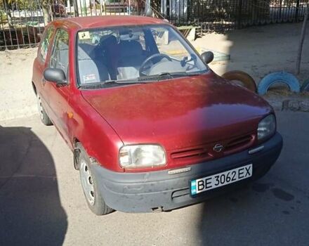 Червоний Ніссан Мікра, об'ємом двигуна 1 л та пробігом 282 тис. км за 1800 $, фото 3 на Automoto.ua
