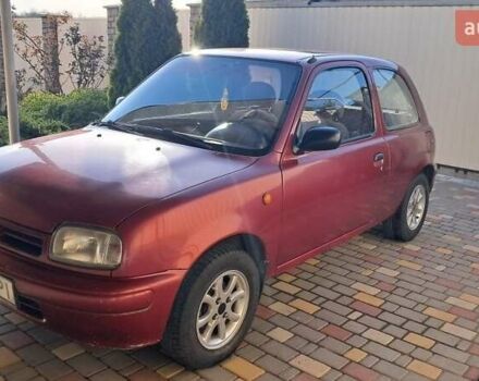 Красный Ниссан Микра, объемом двигателя 1 л и пробегом 300 тыс. км за 1700 $, фото 4 на Automoto.ua