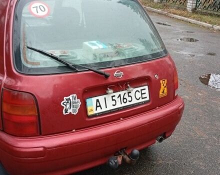 Червоний Ніссан Мікра, об'ємом двигуна 1 л та пробігом 333 тис. км за 2300 $, фото 3 на Automoto.ua