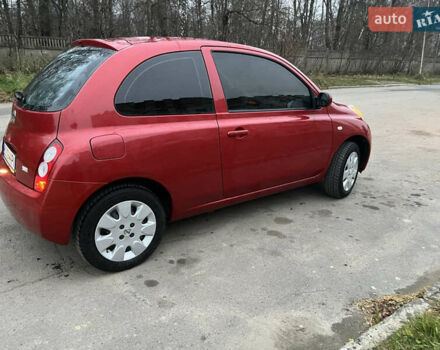Красный Ниссан Микра, объемом двигателя 1.24 л и пробегом 240 тыс. км за 3700 $, фото 2 на Automoto.ua