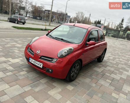 Красный Ниссан Микра, объемом двигателя 1.4 л и пробегом 123 тыс. км за 5999 $, фото 1 на Automoto.ua