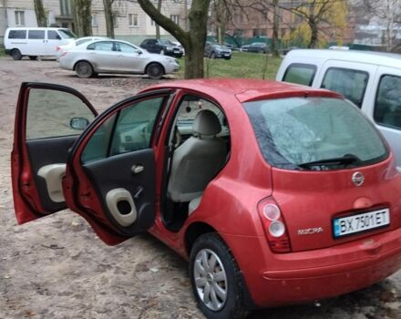 Красный Ниссан Микра, объемом двигателя 1.2 л и пробегом 235 тыс. км за 3000 $, фото 3 на Automoto.ua