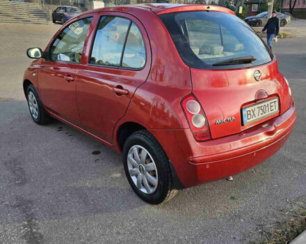 Красный Ниссан Микра, объемом двигателя 1.24 л и пробегом 230 тыс. км за 4300 $, фото 4 на Automoto.ua