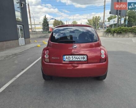Красный Ниссан Микра, объемом двигателя 1.2 л и пробегом 165 тыс. км за 5300 $, фото 3 на Automoto.ua