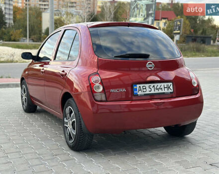 Красный Ниссан Микра, объемом двигателя 1.24 л и пробегом 165 тыс. км за 5500 $, фото 10 на Automoto.ua