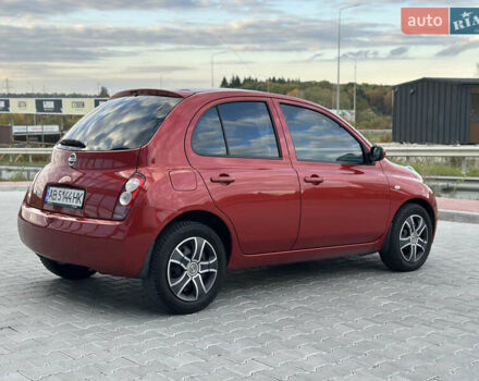 Красный Ниссан Микра, объемом двигателя 1.24 л и пробегом 165 тыс. км за 5500 $, фото 6 на Automoto.ua