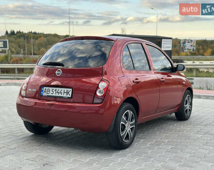 Красный Ниссан Микра, объемом двигателя 1.24 л и пробегом 165 тыс. км за 5500 $, фото 7 на Automoto.ua
