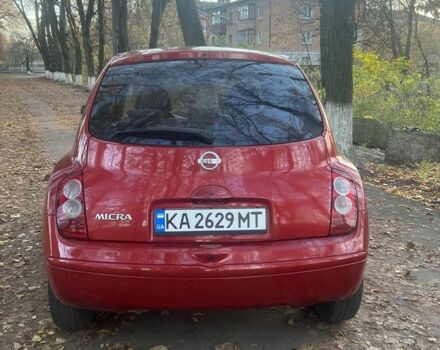 Красный Ниссан Микра, объемом двигателя 1.4 л и пробегом 190 тыс. км за 5700 $, фото 4 на Automoto.ua