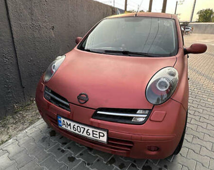 Красный Ниссан Микра, объемом двигателя 1.2 л и пробегом 273 тыс. км за 5700 $, фото 3 на Automoto.ua