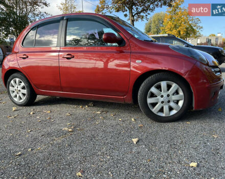 Красный Ниссан Микра, объемом двигателя 1.4 л и пробегом 274 тыс. км за 4450 $, фото 12 на Automoto.ua